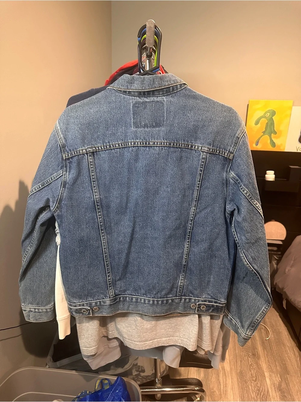 Levi’s Unisex Button Down Jean Jacket Standard Trucker Size Small Pre-Owned